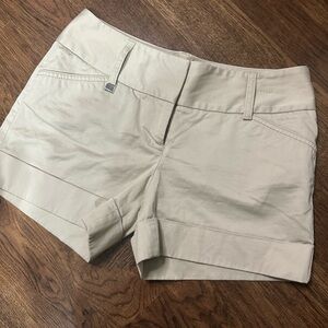 EXPRESS Tailored‎ Shorts in khaki